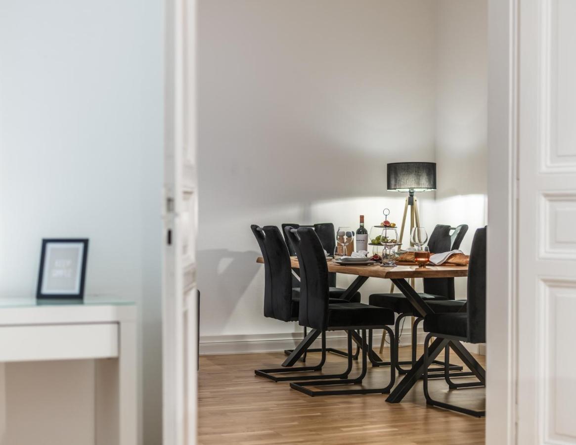 Hochwertige Altbauwohnung Im Modernen Stil In Wiesbaden - Kueche - Terrasse - Wlan - Zentral Zewnętrze zdjęcie