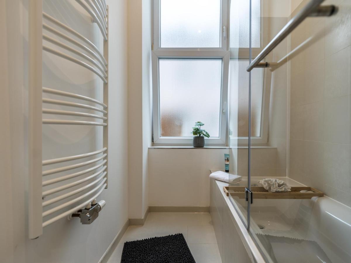 Hochwertige Altbauwohnung Im Modernen Stil In Wiesbaden - Kueche - Terrasse - Wlan - Zentral Zewnętrze zdjęcie